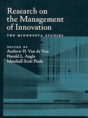 cover image of Research on the Management of Innovation